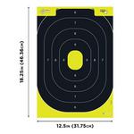 EZ Aim Splash Reactive Paper Silhouette Trainer Shooting Targets - 30 Pack - Thumbnail 2 of 3