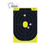 EZ Aim Splash Reactive Paper Silhouette Trainer Shooting Targets - 30 Pack - Thumbnail 3 of 3