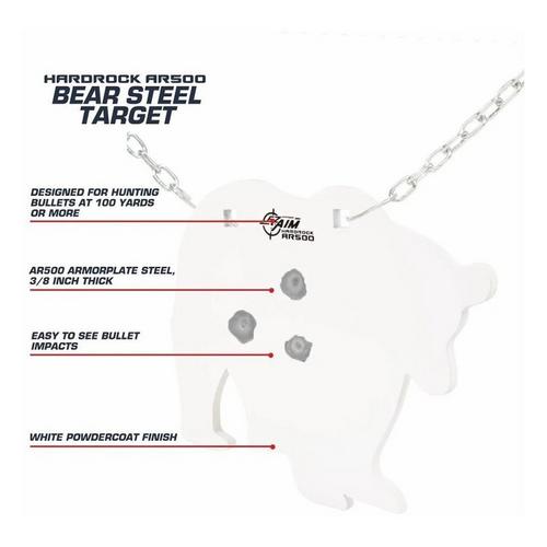 Allen Ez Aim AR500 Steel Bear Target - Primary Image