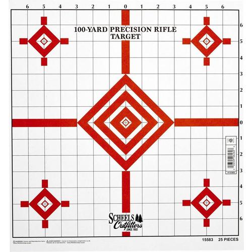 Scheel's Precision Rifle Shooting Target - Primary Image