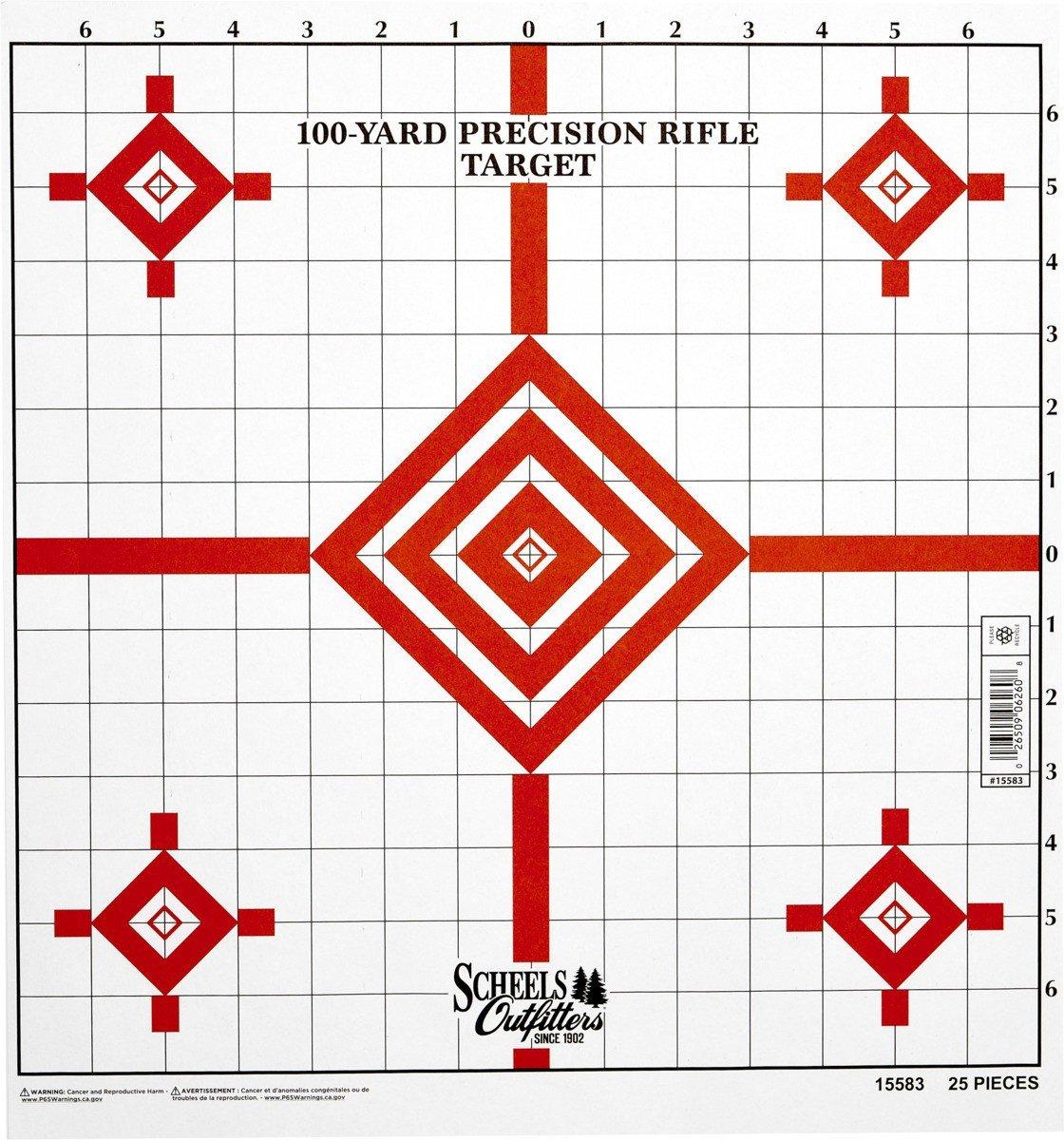 Scheel's Precision Rifle Shooting Target - Allen