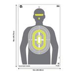 EZ Aim Fun Imposing Figures Paper Shooting Target Assortment 8 Pack - Thumbnail 2 of 12