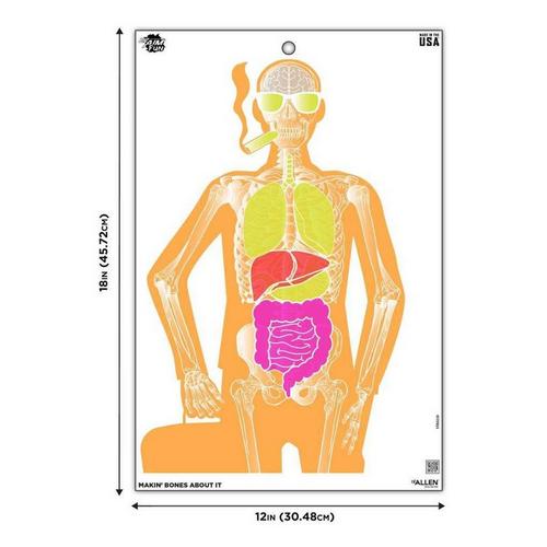 EZ Aim Fun Imposing Figures Paper Shooting Target Assortment 8 Pack - Primary Image