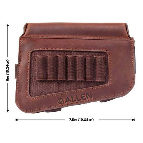 Allen Westcliff Leather Buttstock Cartridge Carrier - Primary Image