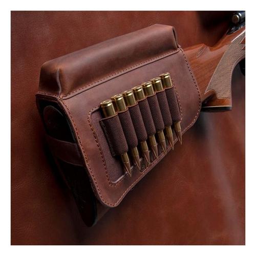Allen Westcliff Leather Buttstock Cartridge Carrier - Primary Image
