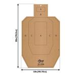 Allen EZ Aim IPSC CB-T Corrugated Silhouette Paper Shooting Target - Thumbnail 2 of 3