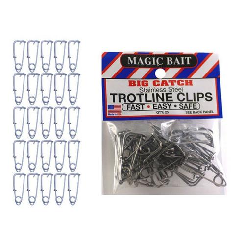 Magic Bait Big Catch Trotline Clips 25 Pack - Primary Image