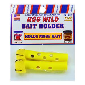 Yellow - Magic Bait Hog Wild Bait Holder 2 Pack