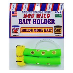 Green - Magic Bait Hog Wild Bait Holder 2 Pack