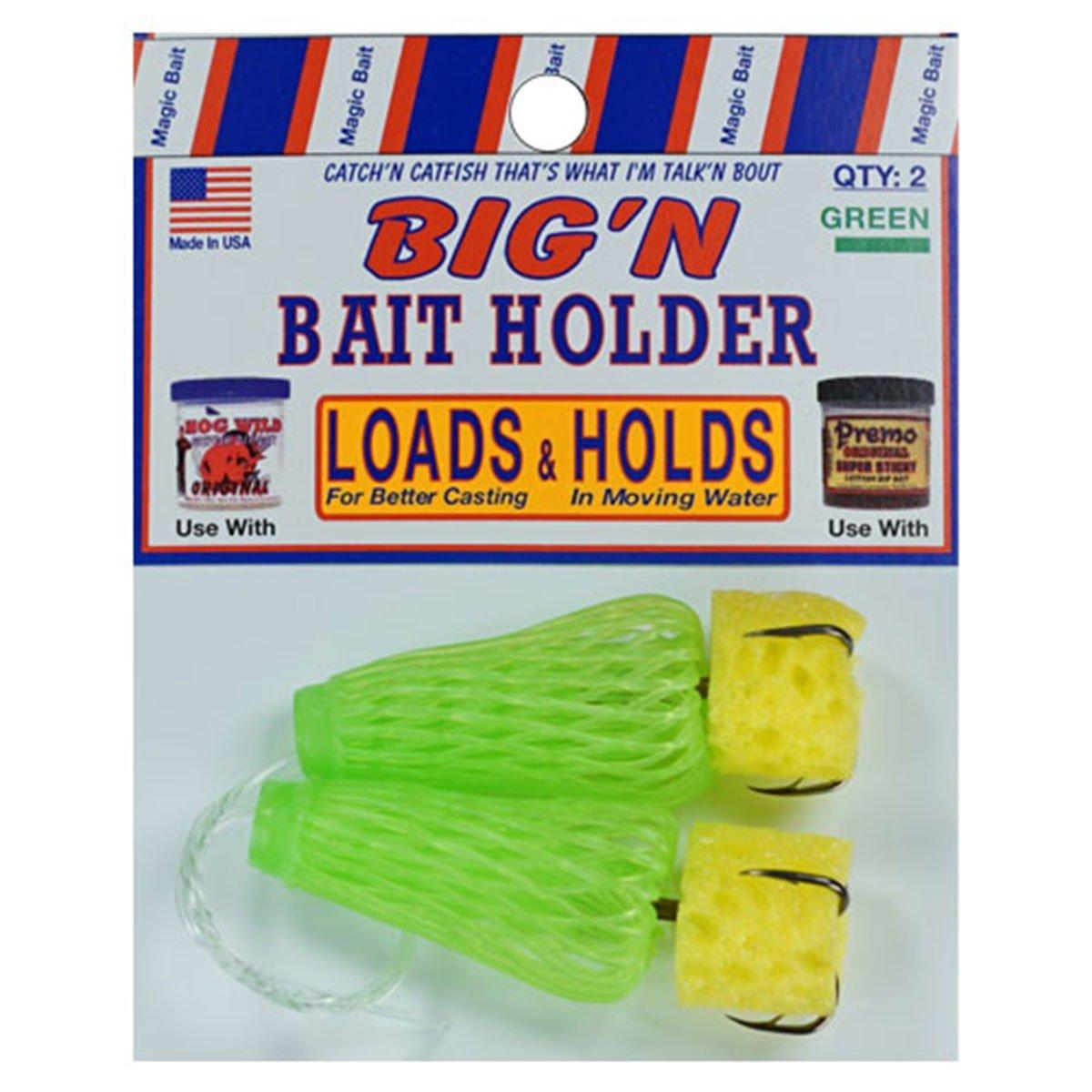 30099::Green - Magic Big'N Holder Dip Worm