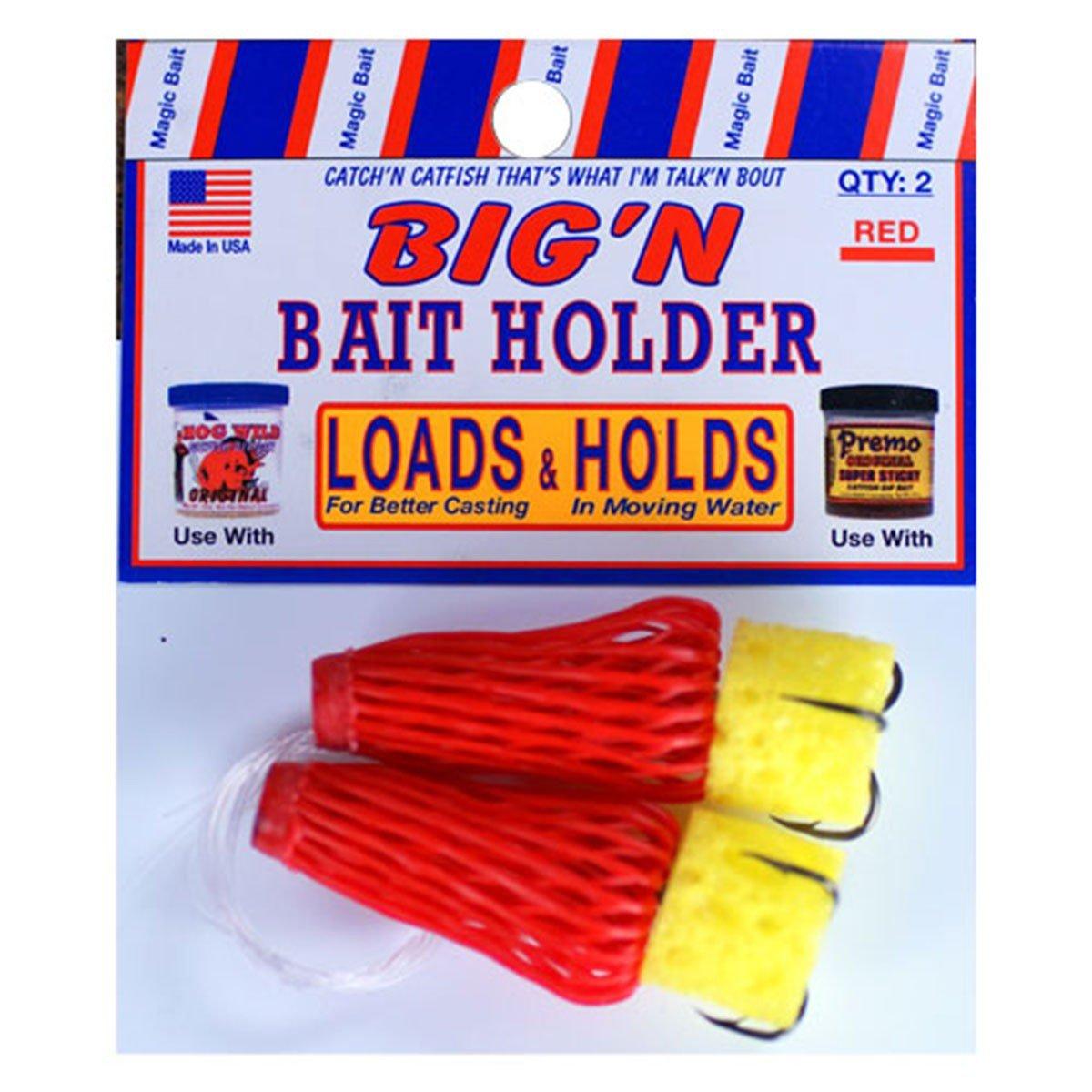 Red - Magic Big'N Holder Dip Worm