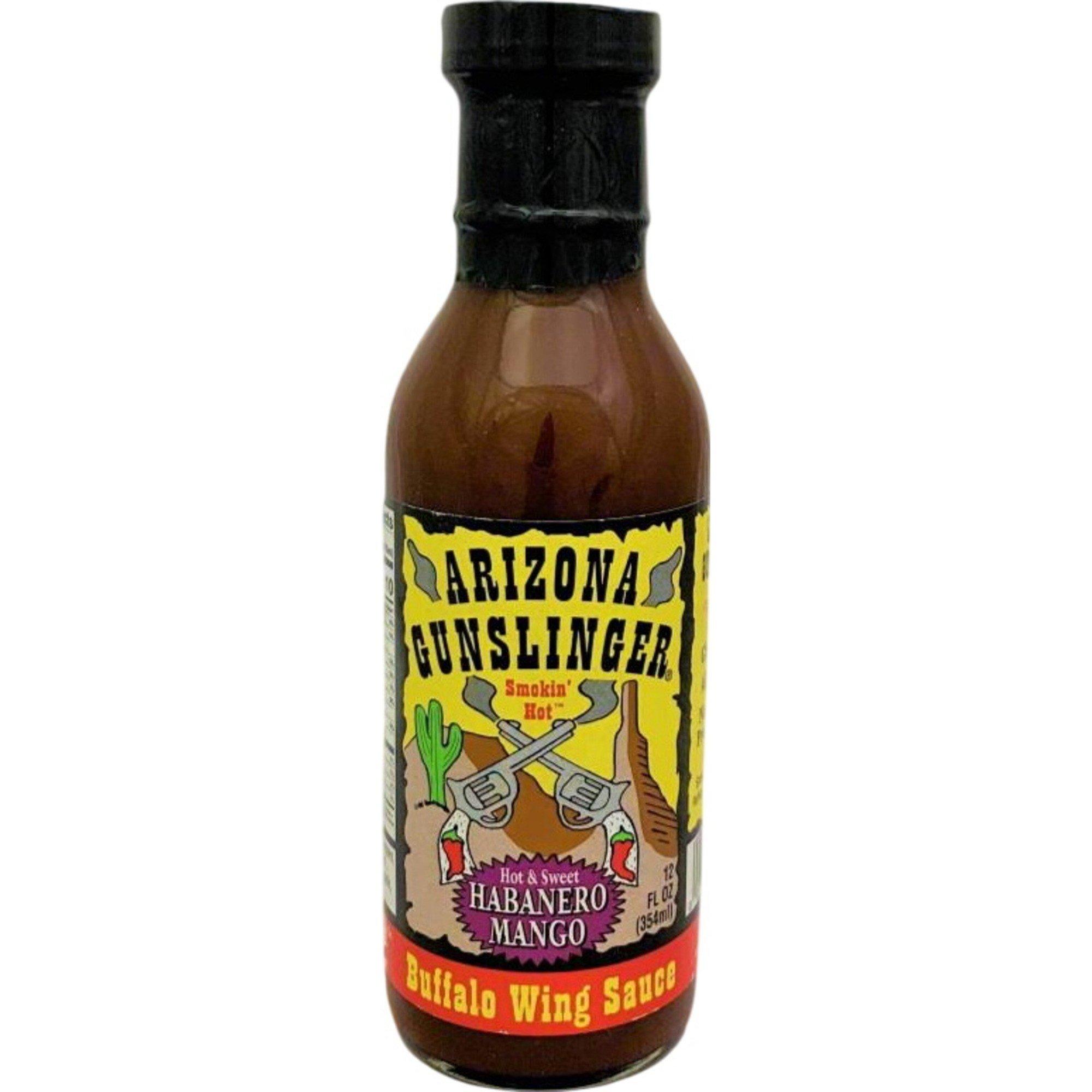 Arizona Gunslinger Habanero and Mango Buffalo Wing Sauce - Arizona Pepper Products