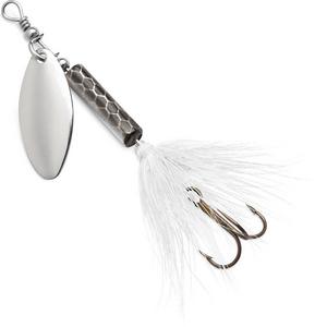 Silver - Blue Fox Vibrax Whiptail Deep Runner