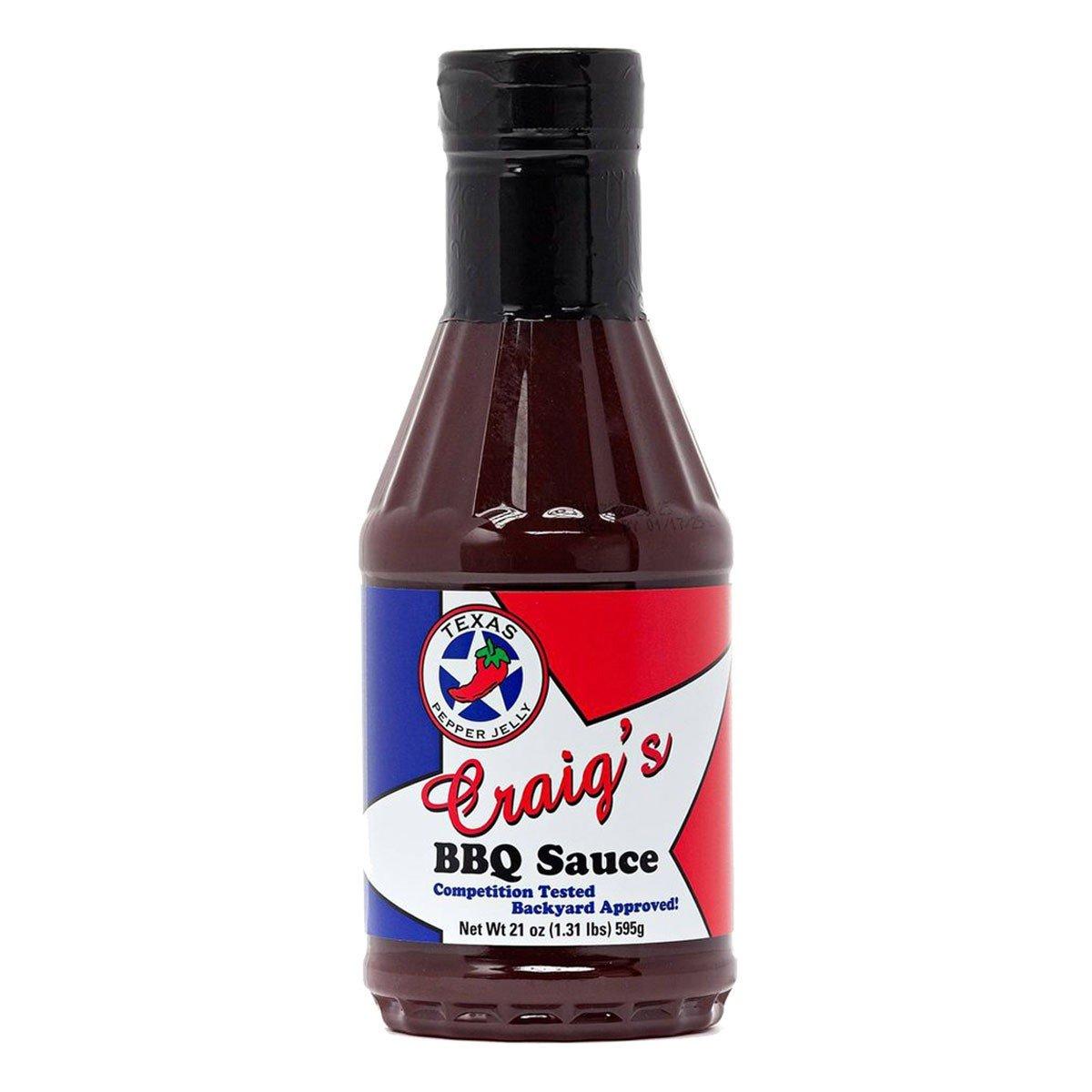 Texas Pepper Jelly Craig's BBQ Sauce - Texas Pepper Jelly