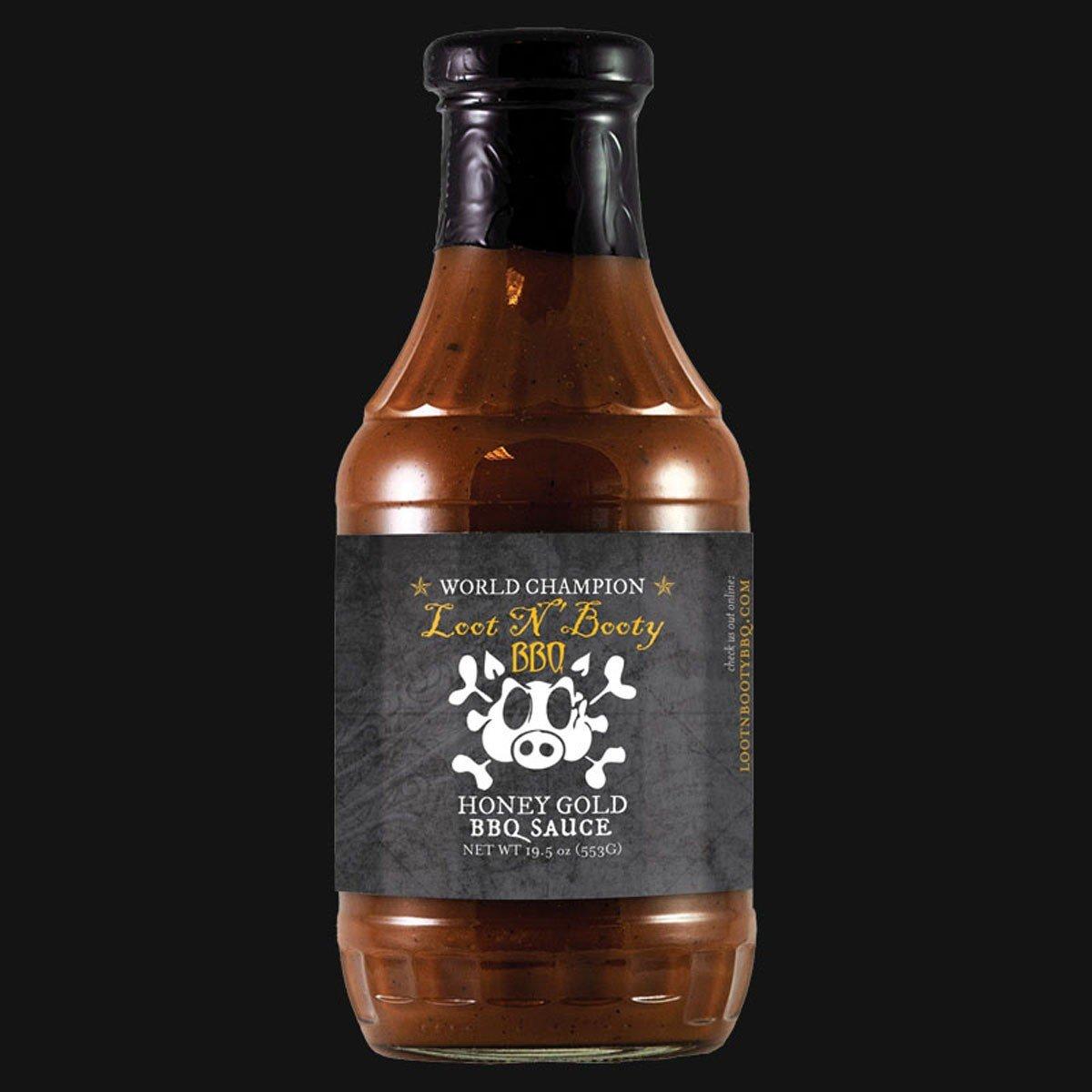 Loot N' Booty BBQ Honey Gold BBQ Sauce - Loot N' Booty BBQ