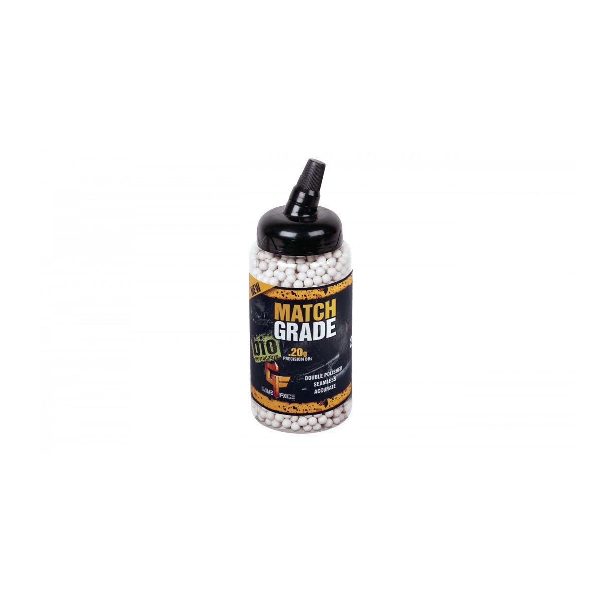 Game Face Match Grade Bio Degradable Airsoft BB's