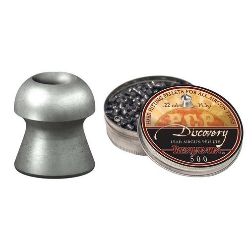 Benjamin .22 Caliber Hollow Point Lead Airgun Pellets - Primary Image
