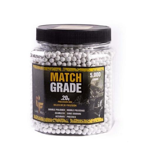 Game Face Match Grade .20 Gram Airsoft BBs 5,000 Count - Primary Image