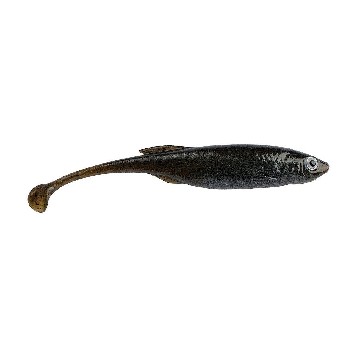 30526::Green Pumpkin Shad - Berkley Powerbait Drip Swimmer