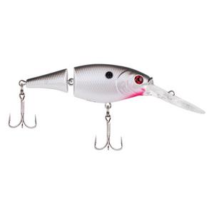 Pearl White - Berkley Jointed Flicker Shad Crankbait