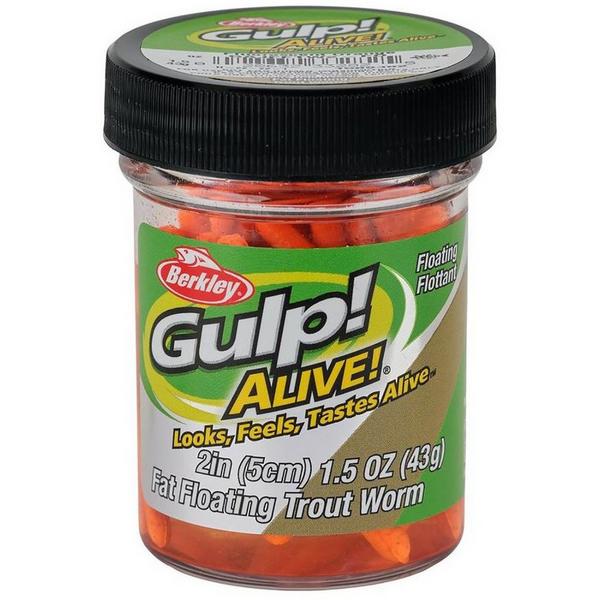 Berkley Gulp!®Alive! Fat Floating Trout Worm
