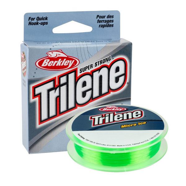 BERKLEY Trilene Micro 3lb Monofilament Ice Fishing Line Solar