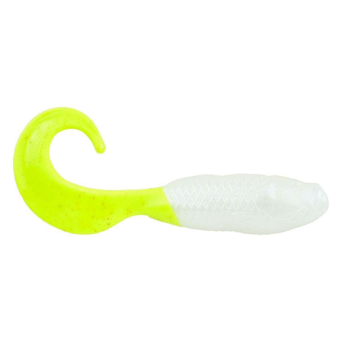 Pearl White Chartreuse - Gulp! Saltwater Swimming Mullet