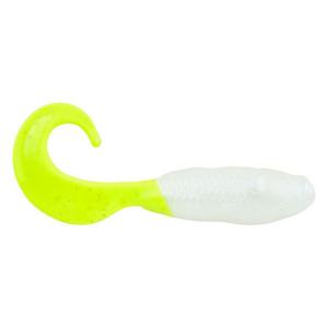 Pearl White Chartreuse - Gulp! Saltwater Swimming Mullet