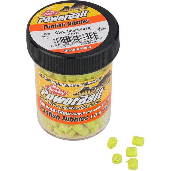BERKLEY PowerBait Chroma-Glow Panfish Nibbles