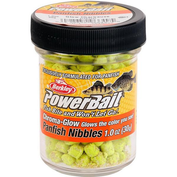 Berkley PowerBait Chroma-Glow Panfish Nibbles