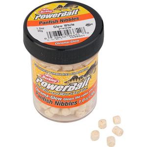 Glow White - Berkley PowerBait Chroma-Glow Panfish Nibbles