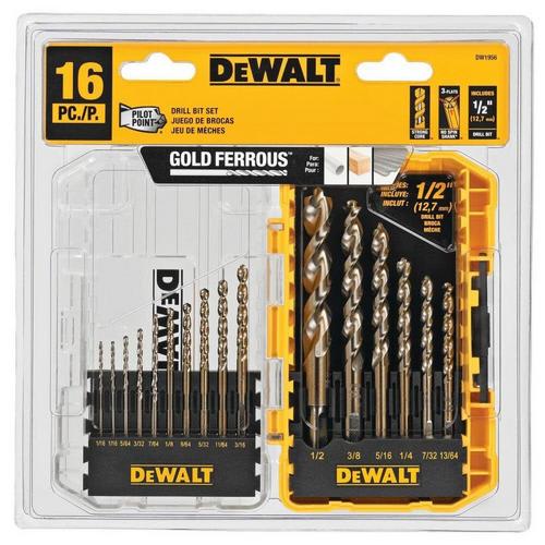 DeWALT Pilot Point Dril Bit Set - 16 Piece Set - Primary Image