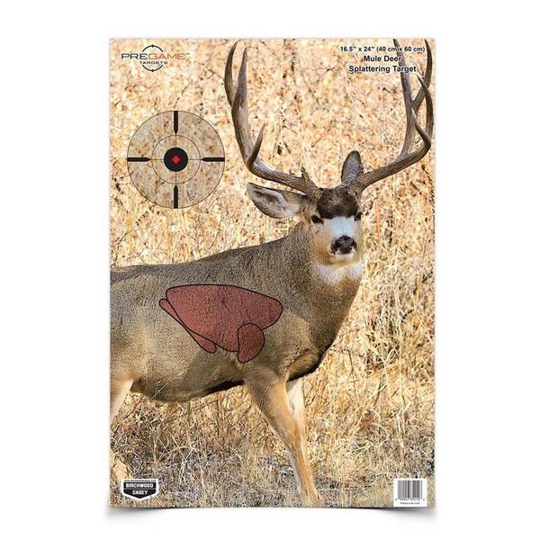 Birchwood Casey Pregame Mule Deer Target 3-Pack