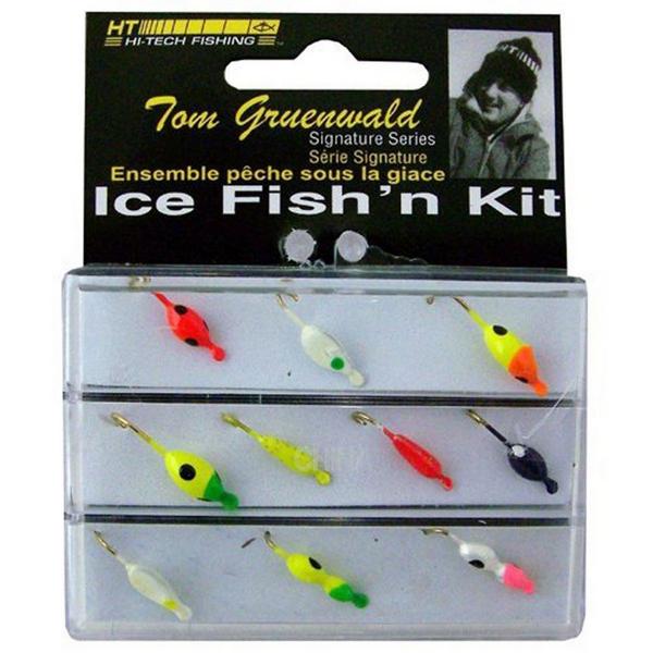 HT ENTERPRISES Ice Fishing Panfish Lure Kit