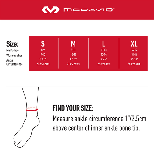McDavid Ankle Sleeve 4 Way Elite Elastic - Primary Image