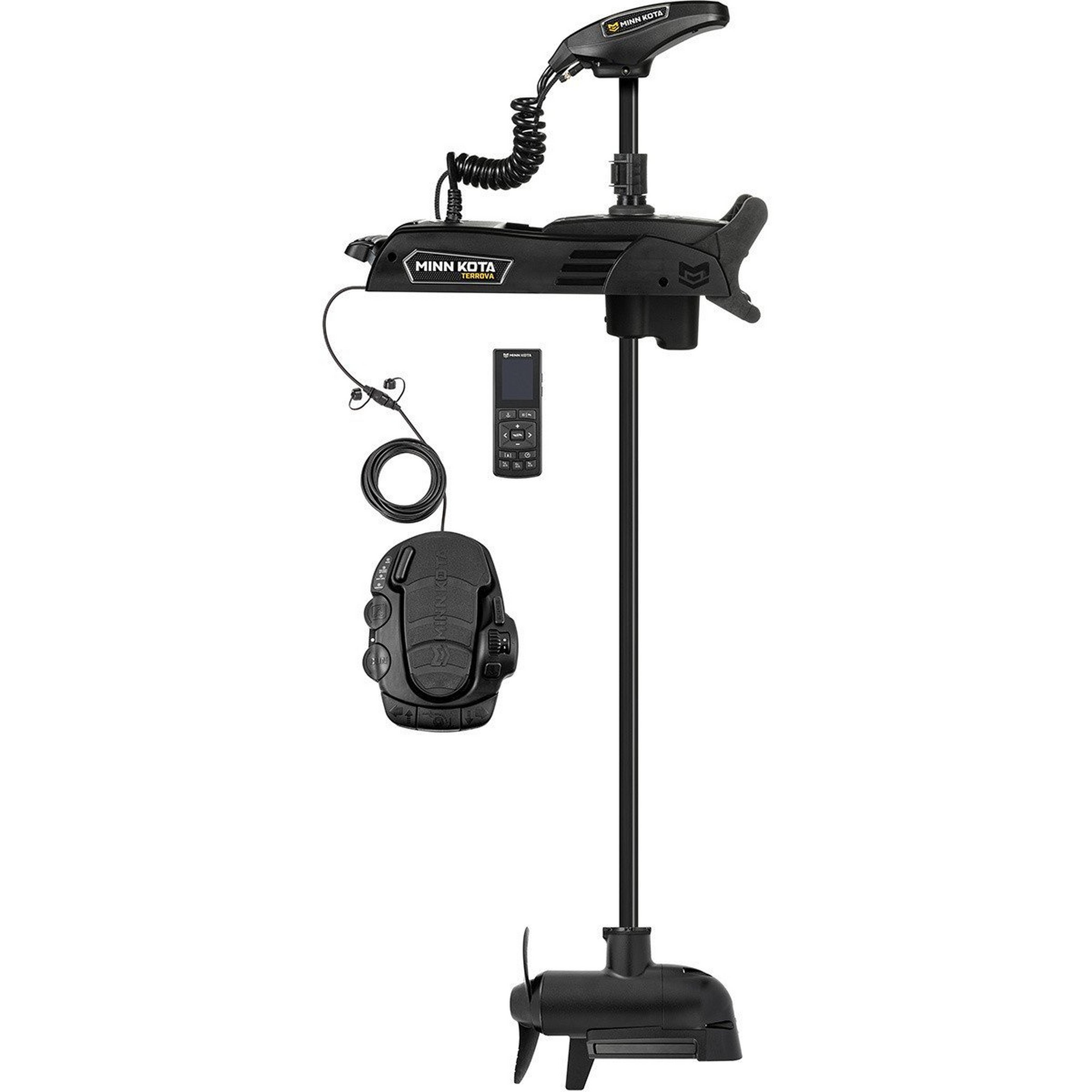 Minn Kota Terrova QUEST Series Electric Trolling Motor with MEGA Down/Side Sonar