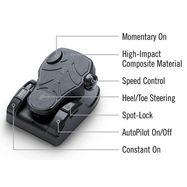 Minn Kota Ultrex Electric with Foot Pedal Only No Sonar Fishing Trolling Motor 24V (80 lb) 45