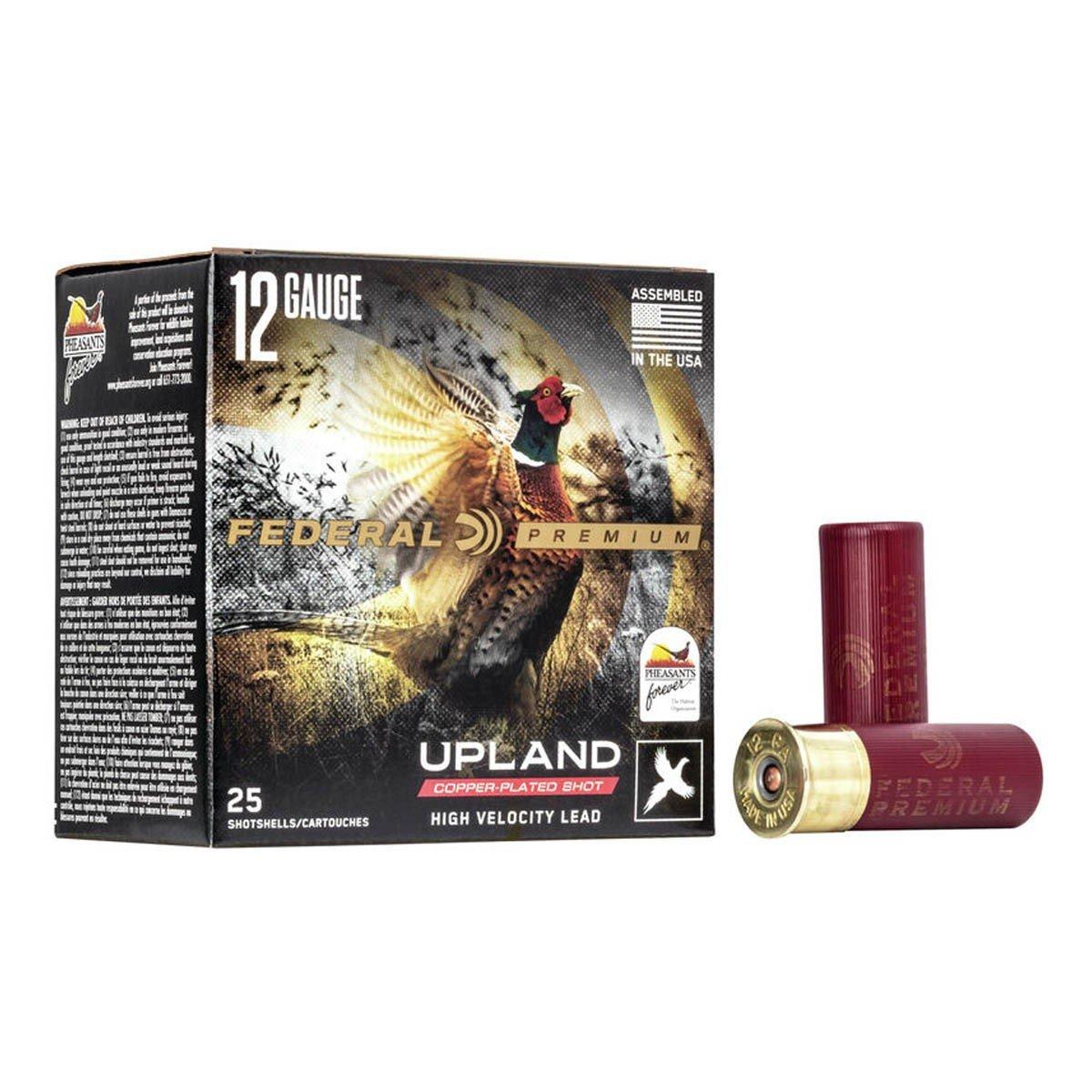 Federal Upland Pheasants Forever High Velocity 12 Gauge Shotshells 25 Round Box