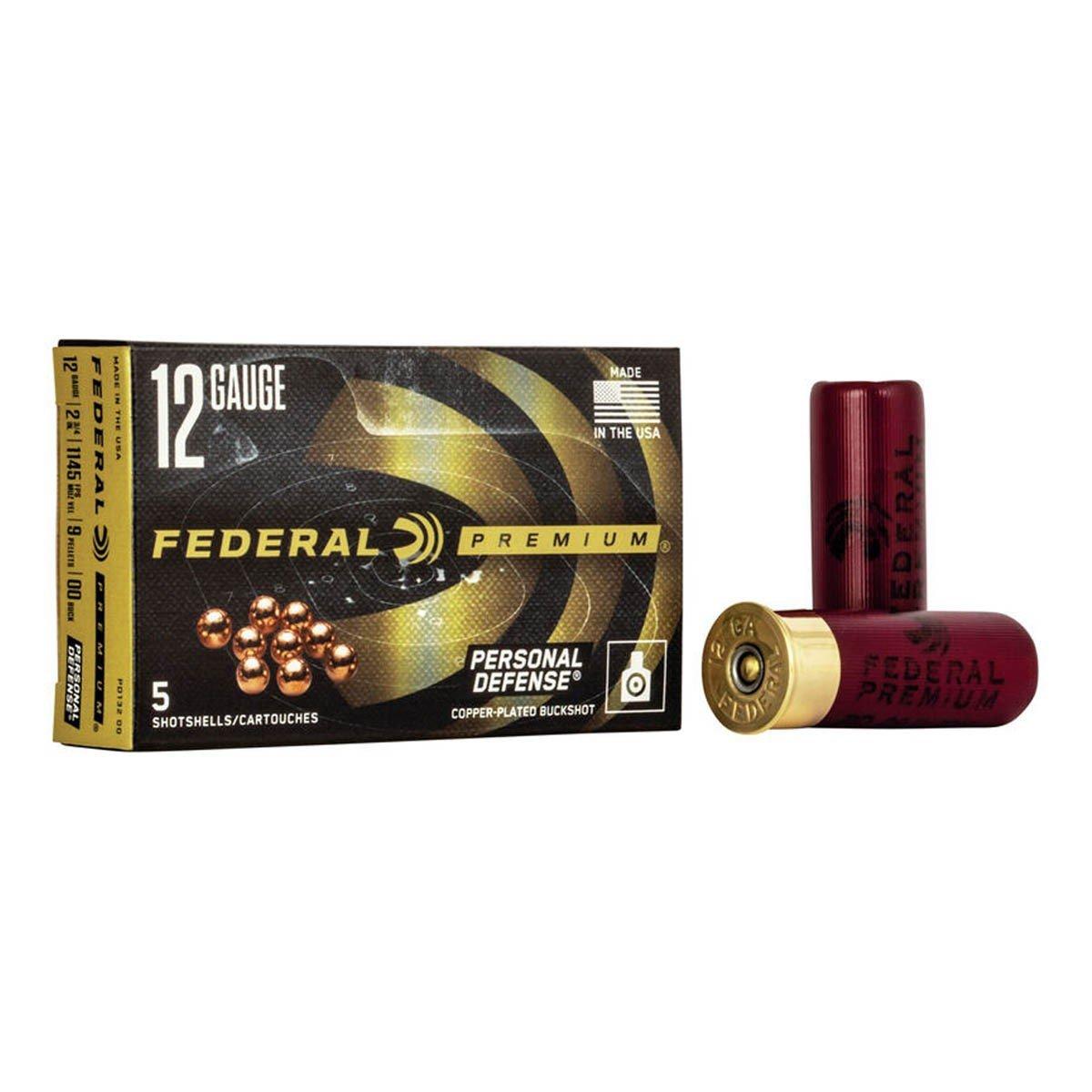 Federal Personal Defense with FliteControl Wad 12 Gauge Shotshells 5 Round Box
