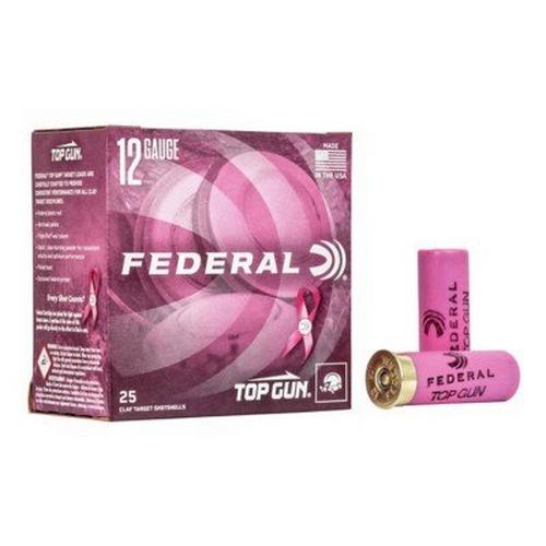 Federal Top Gun Target Load Pink 12 Gauge Shotshells