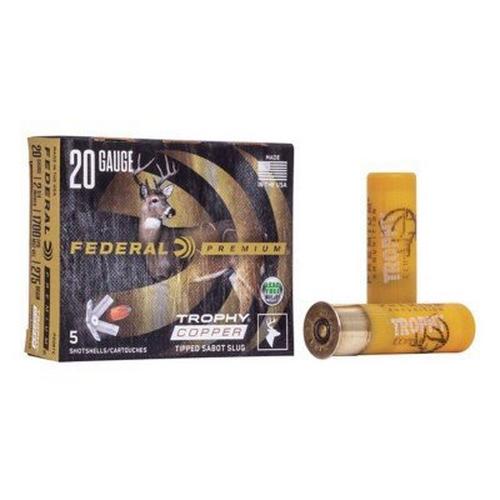 Federal Premium Trophy Copper Sabot Slug 20 Gauge Shotshells - Primary Image