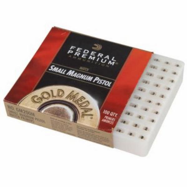 FEDERAL Premium Gold Medal Small Magnum Pistol Match 200 Primer Brick