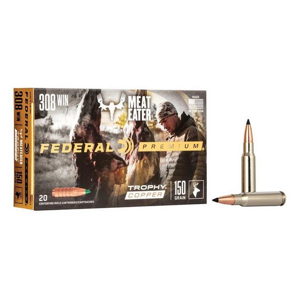 FEDERAL Trophy Copper Rifle Ammunition