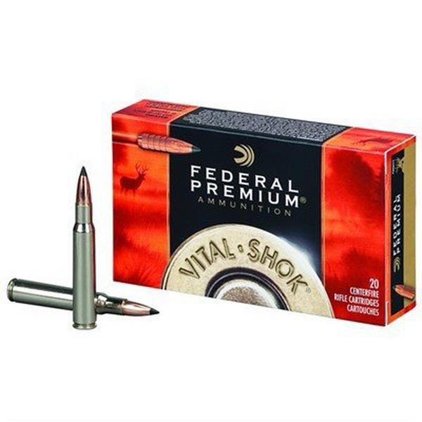 FEDERAL Vital-Shok 165gr Trophy Copper Rifle Ammunition