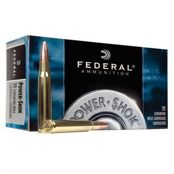 FEDERAL Power Shok 180gr SP Rifle Ammunition
