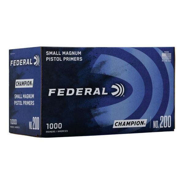 FEDERAL Champion Small Magnum Pistol .200 Primer Brick