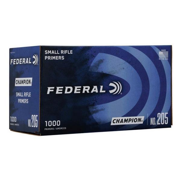 FEDERAL Champion Small Rifle 205 Champion Primer Brick