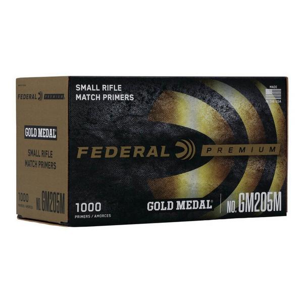 FEDERAL Premium Gold Medal Small Rifle Match .205 Primer Brick