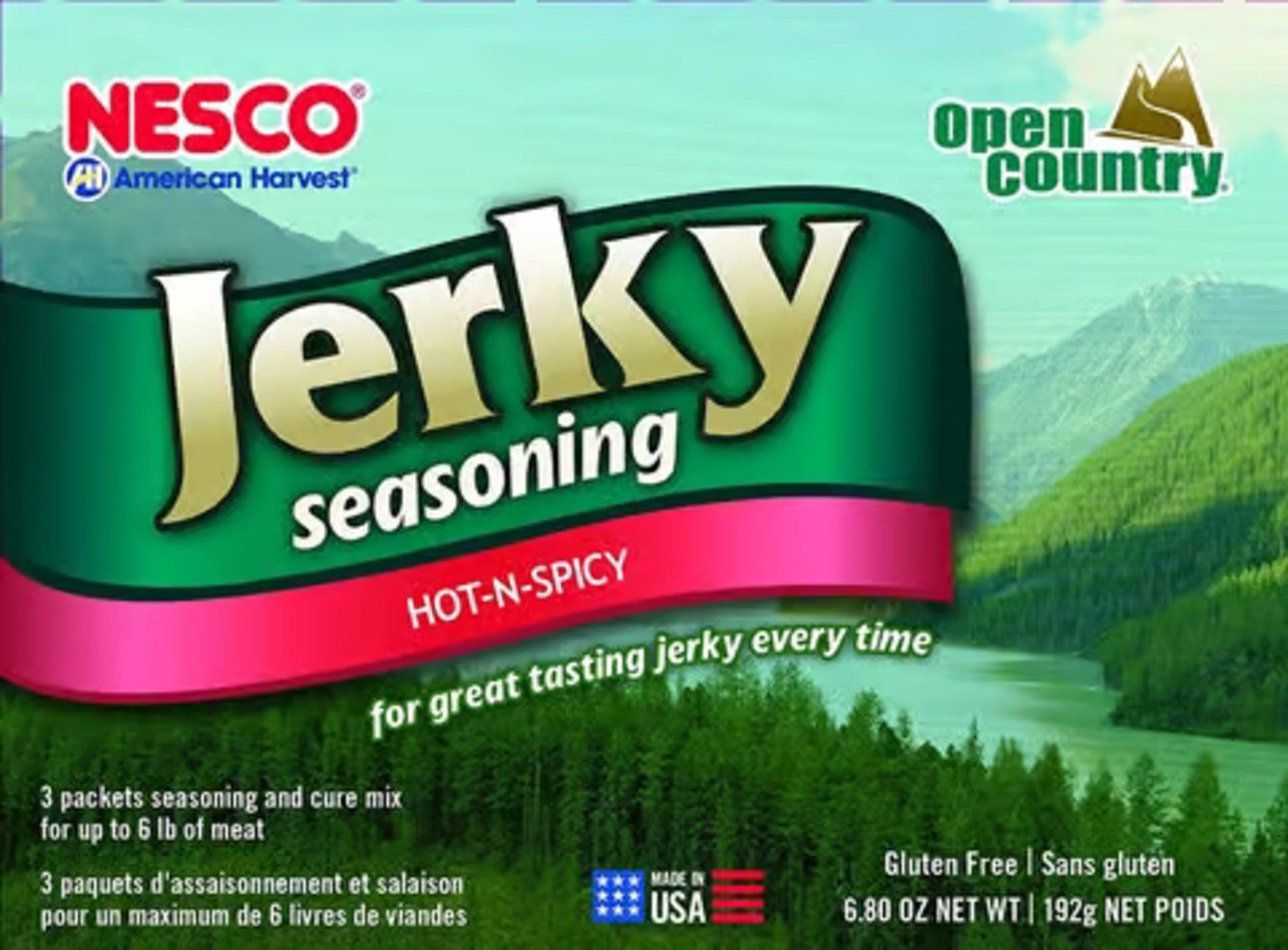 Open Country Hot N Spicy Jerky Seasoning - NESCO