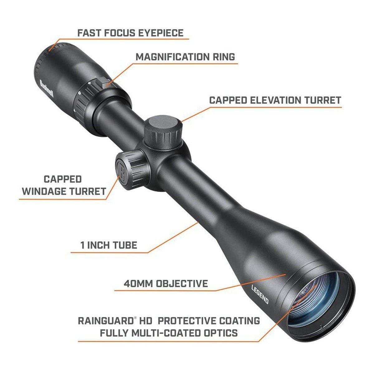 Bushnell Legend 4-12x40mm Riflescope | SCHEELS.com